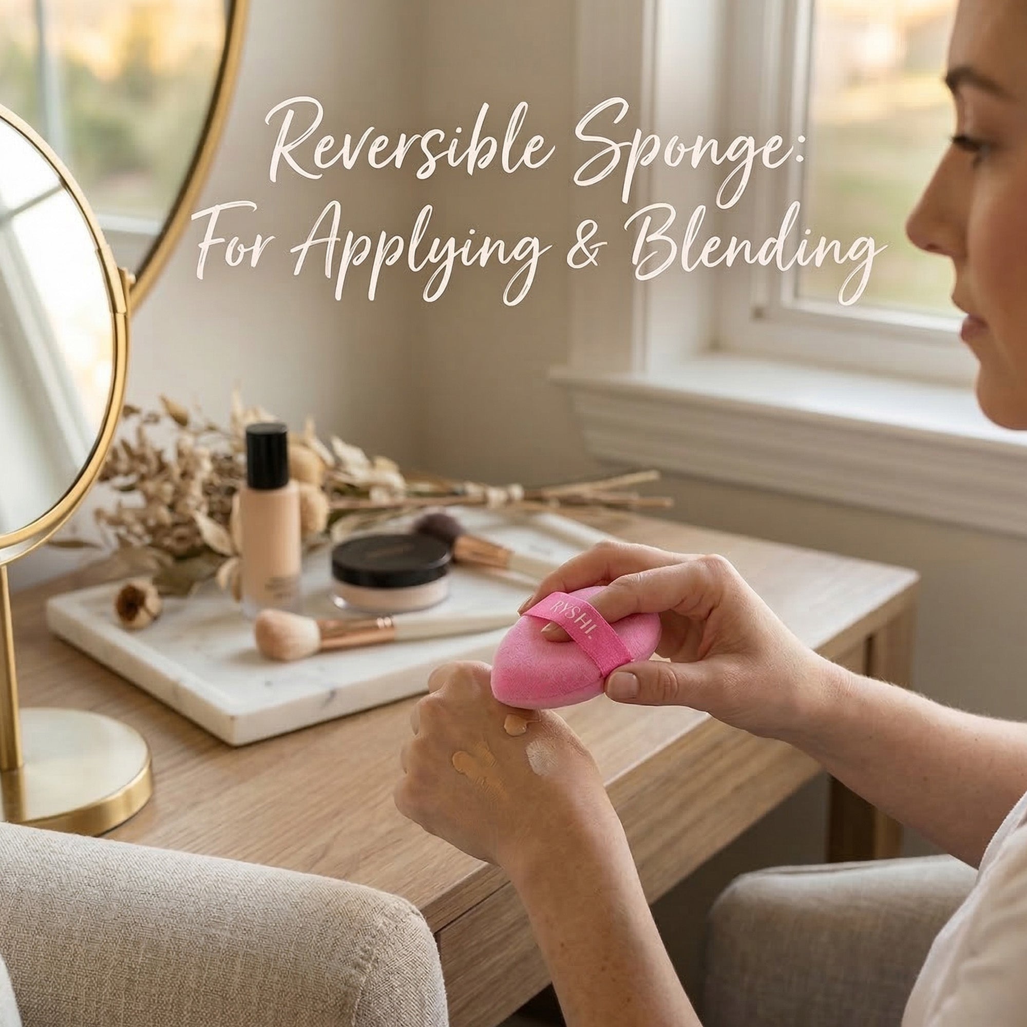 Reversible Sponge: For Applying & Blending
