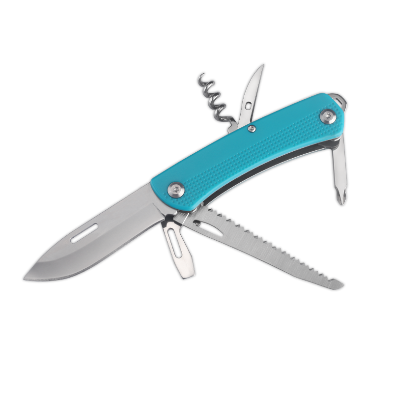 Hot Selling Portable Pocket Knives 440 Stainless Steel Pocket Knives Multitool with Plastic Handle