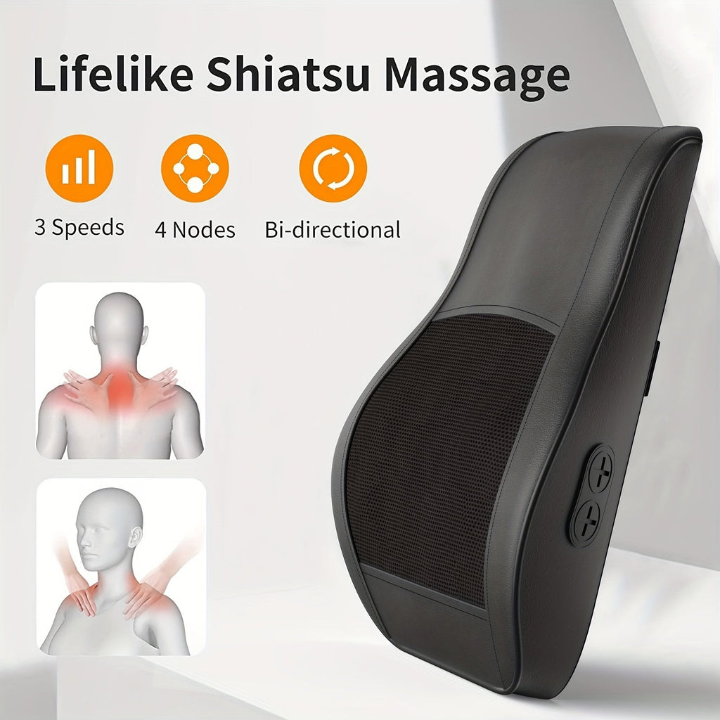 Shiatsu Back & Neck Massager with Heat