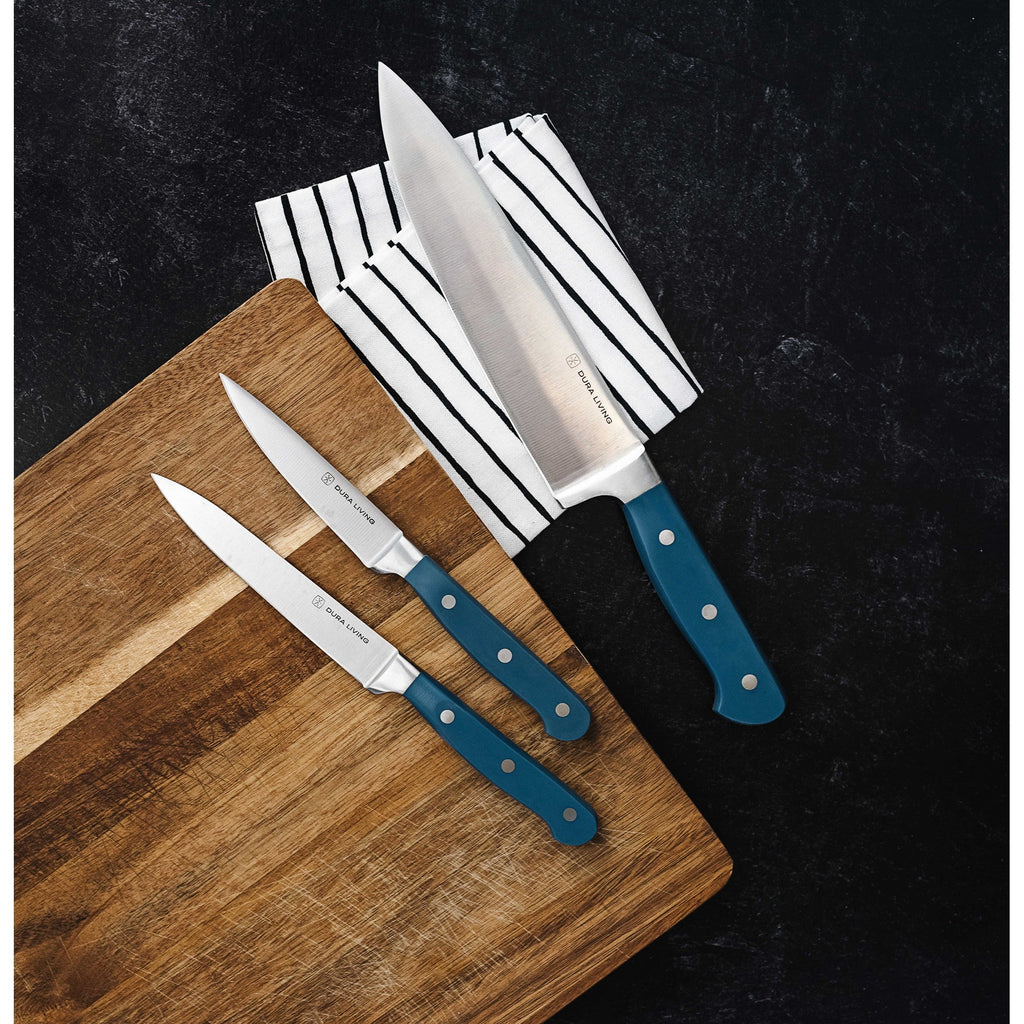 Superior 4-Piece Kitchen Knife Set – Royal Blue