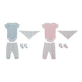 Gift Set for Babies DKD Home Decor BE-180261 Blue White Pink (2 Units)