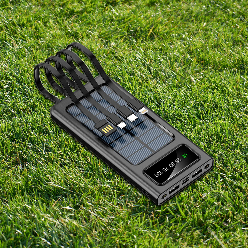 LED Portable Solarsync Power Bank –Eco-Friendly Power,Dustproof &Lightweight