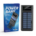 LED Portable Solarsync Power Bank –Eco-Friendly Power,Dustproof &Lightweight