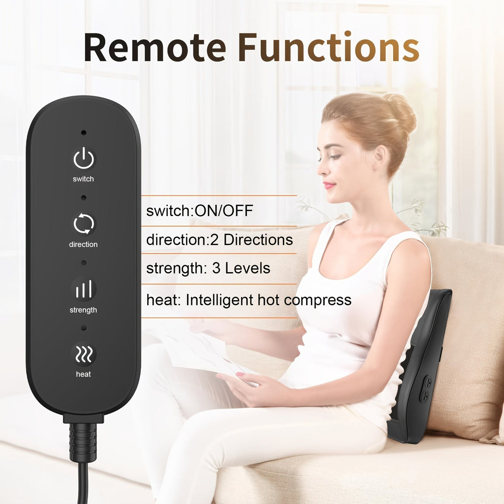 Shiatsu Back & Neck Massager with Heat
