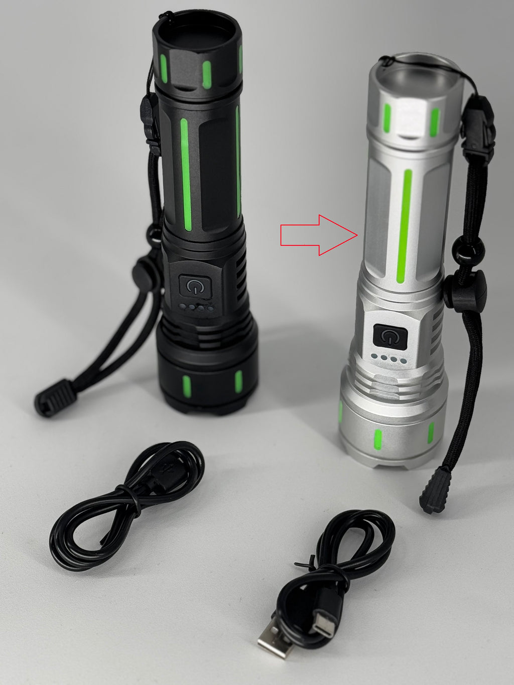 SUPER  BRIGHT FLASHLIGHT -Long-lasting battery