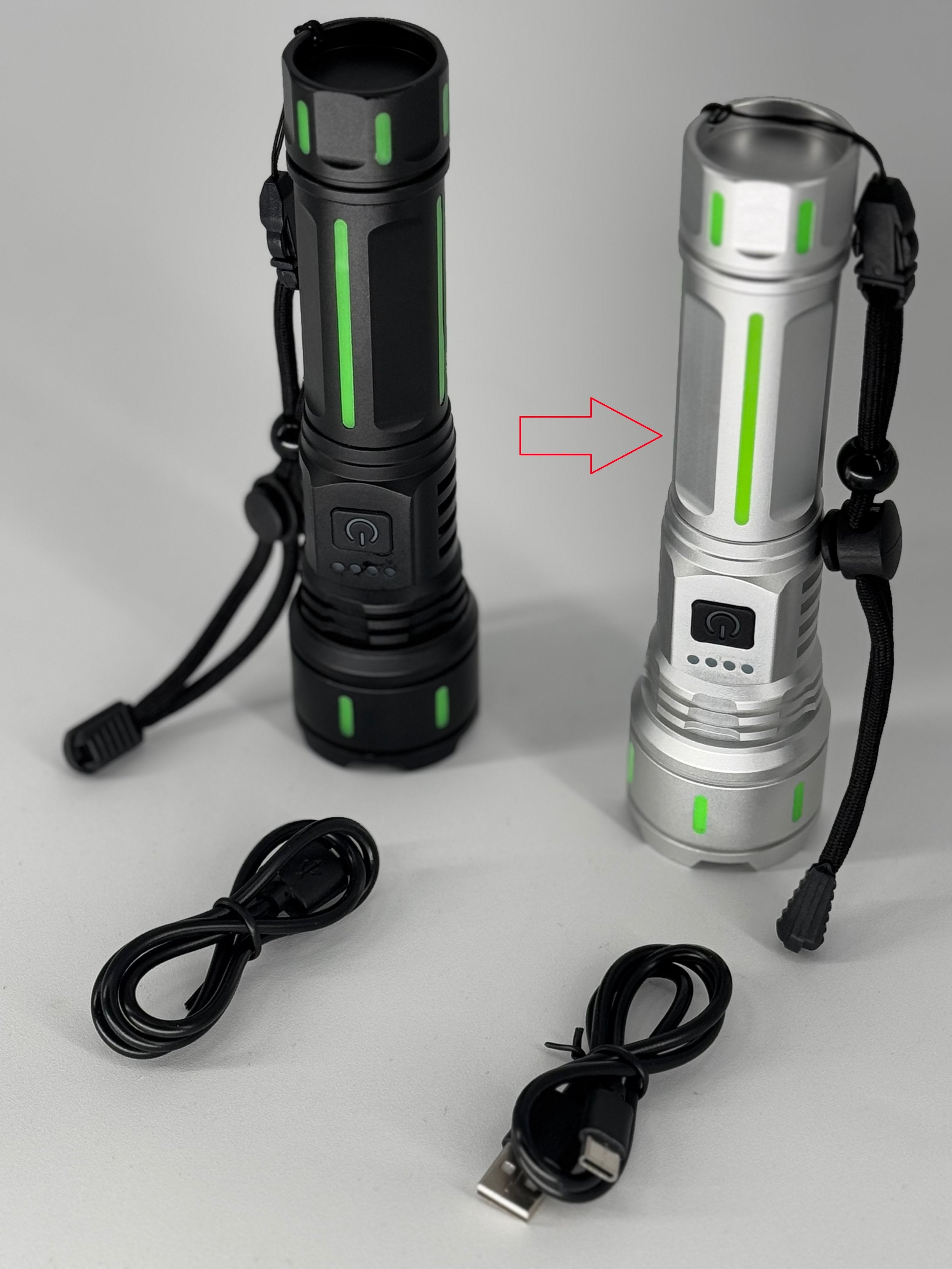 SUPER  BRIGHT FLASHLIGHT -Long-lasting battery