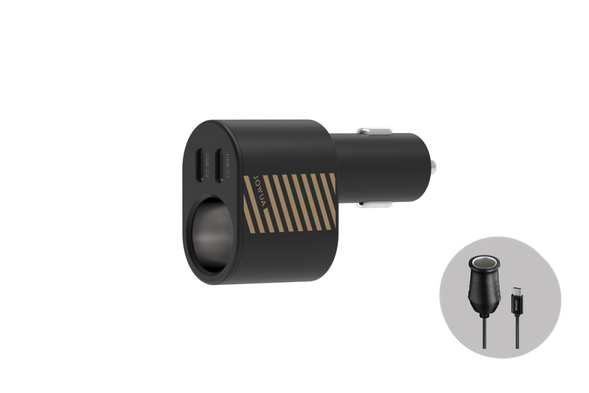 3 in 1 Type-C Car Charger
