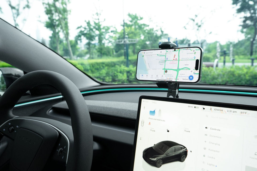 6D Tesla Compatible Invisible Foldaway Car Mount Qi2 Wireless Charger for Tesla S/3/X/Y/Cybertruck (Universal)
