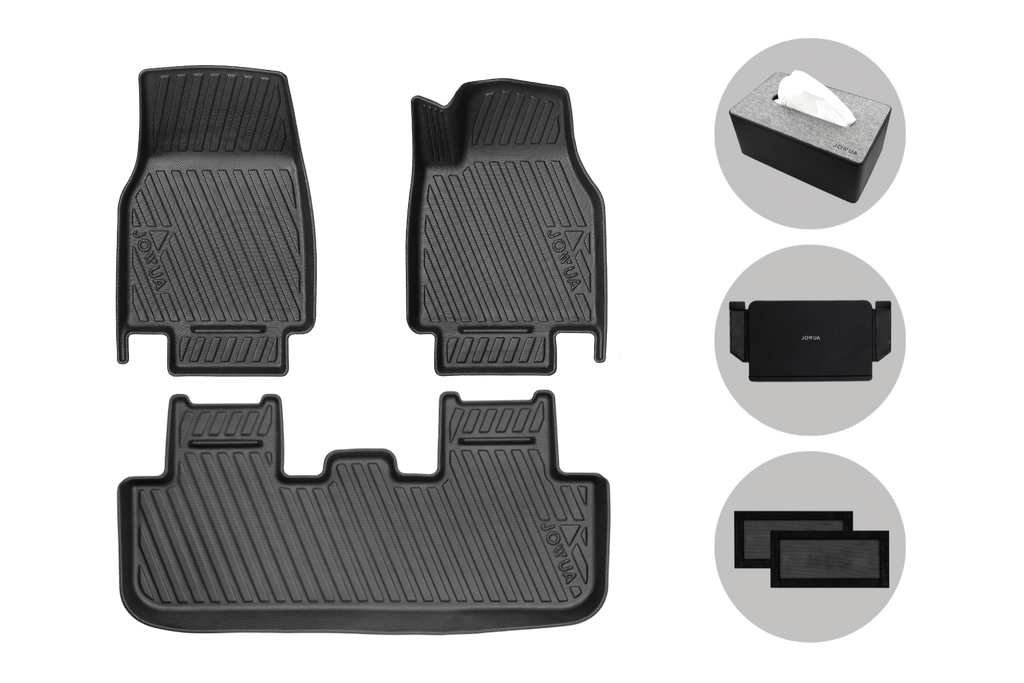 All-Weather Floor Liners Combo - Model Y Juniper 2025+ (Right Hand Drive Version)