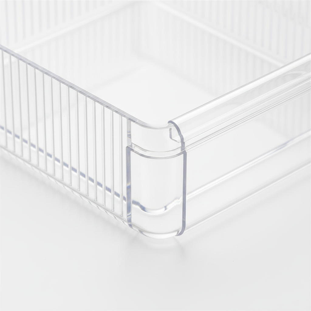 Transparent Drawer Organizer Boxes | Retractable Kitchen & Desk Storage Set