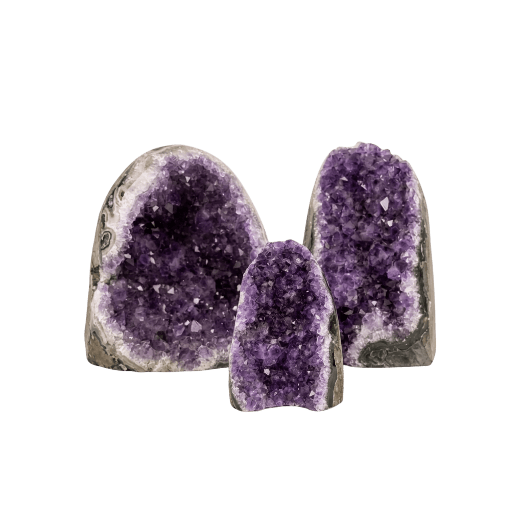 Raw Amethyst Crystal Geode