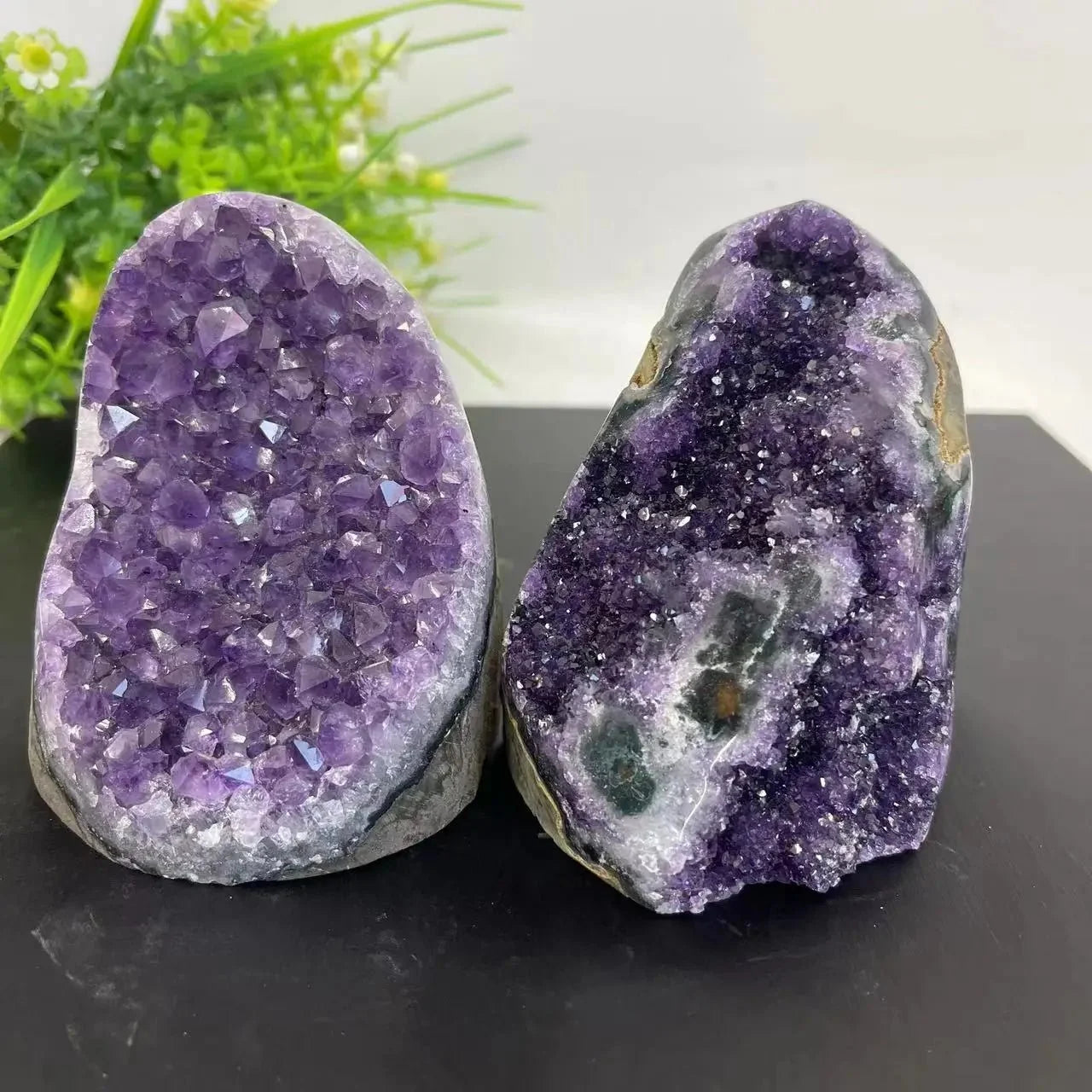 Raw Amethyst Crystal Geode