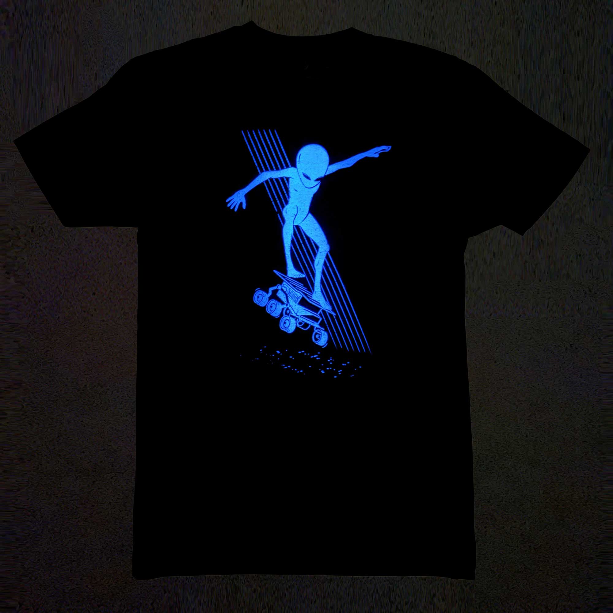 Rover Skater T-shirt (Glow in the Dark)