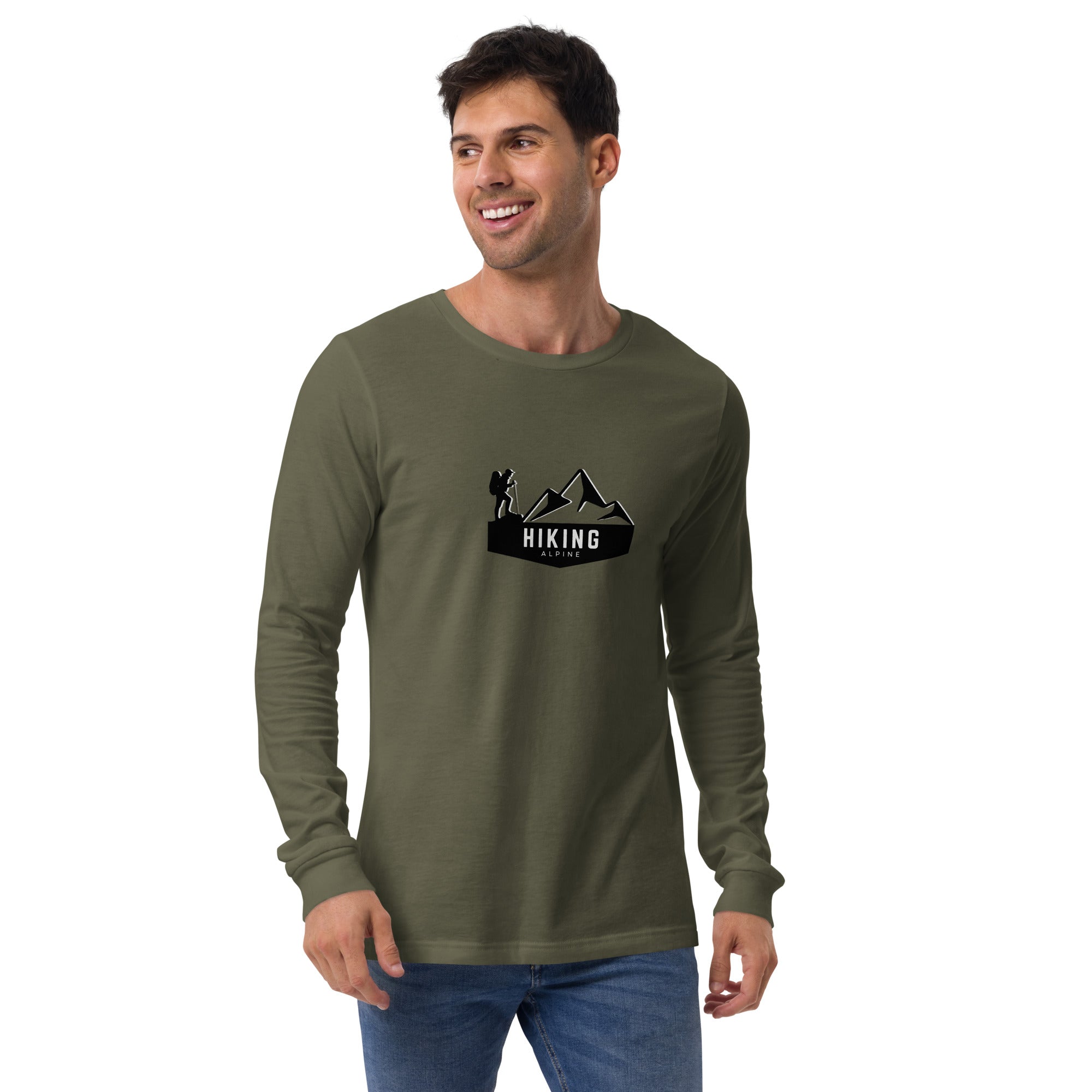 Hiking Alpine Top Unisex Long Sleeve Tee