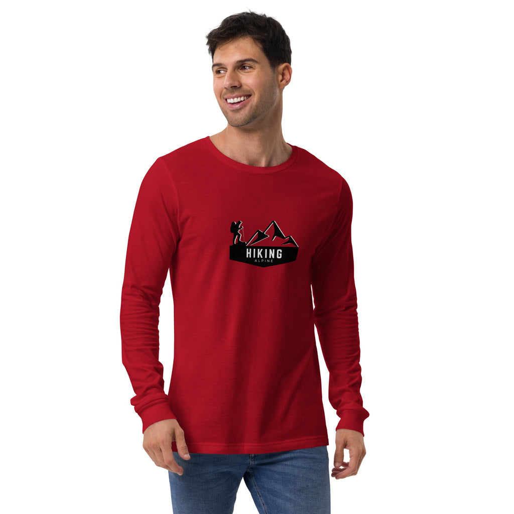 Hiking Alpine Top Unisex Long Sleeve Tee