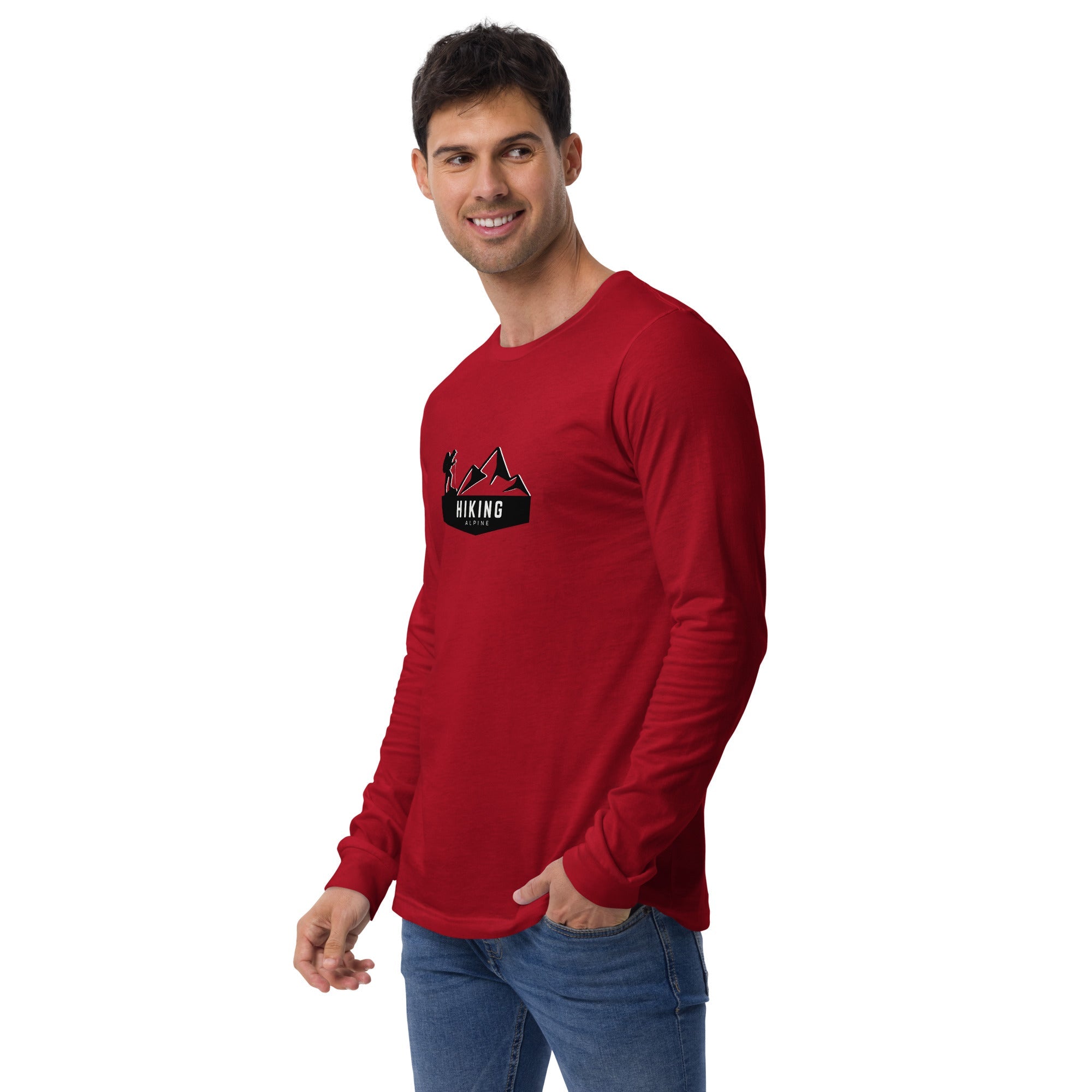 Hiking Alpine Top Unisex Long Sleeve Tee