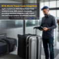 Smart Bag Security Tag -  Vietnam Flag [Pack 2]